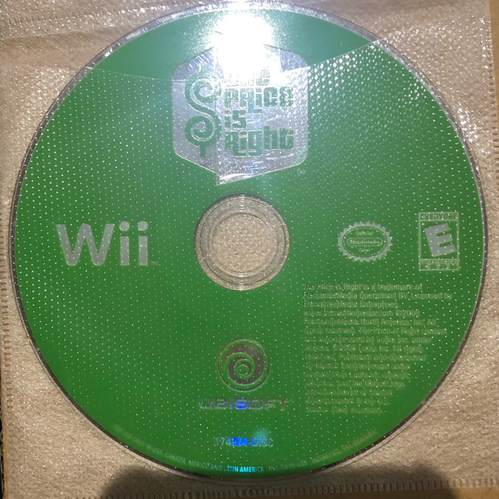 3/$40 The Price is Right - Wii Disc Only